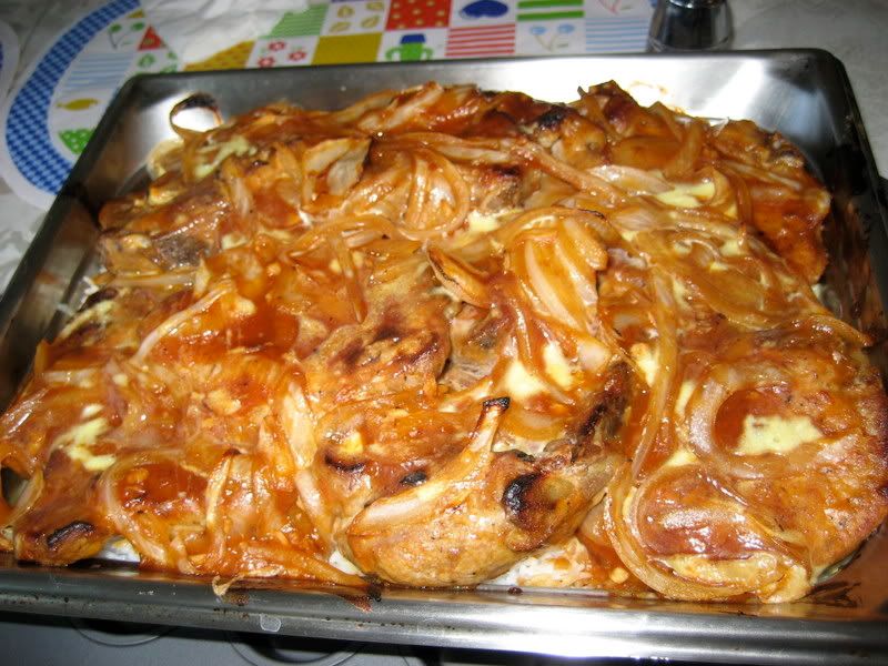 Online Recipe Collection Daddy's Pork Chops & Ketchup Sauce Over Baked